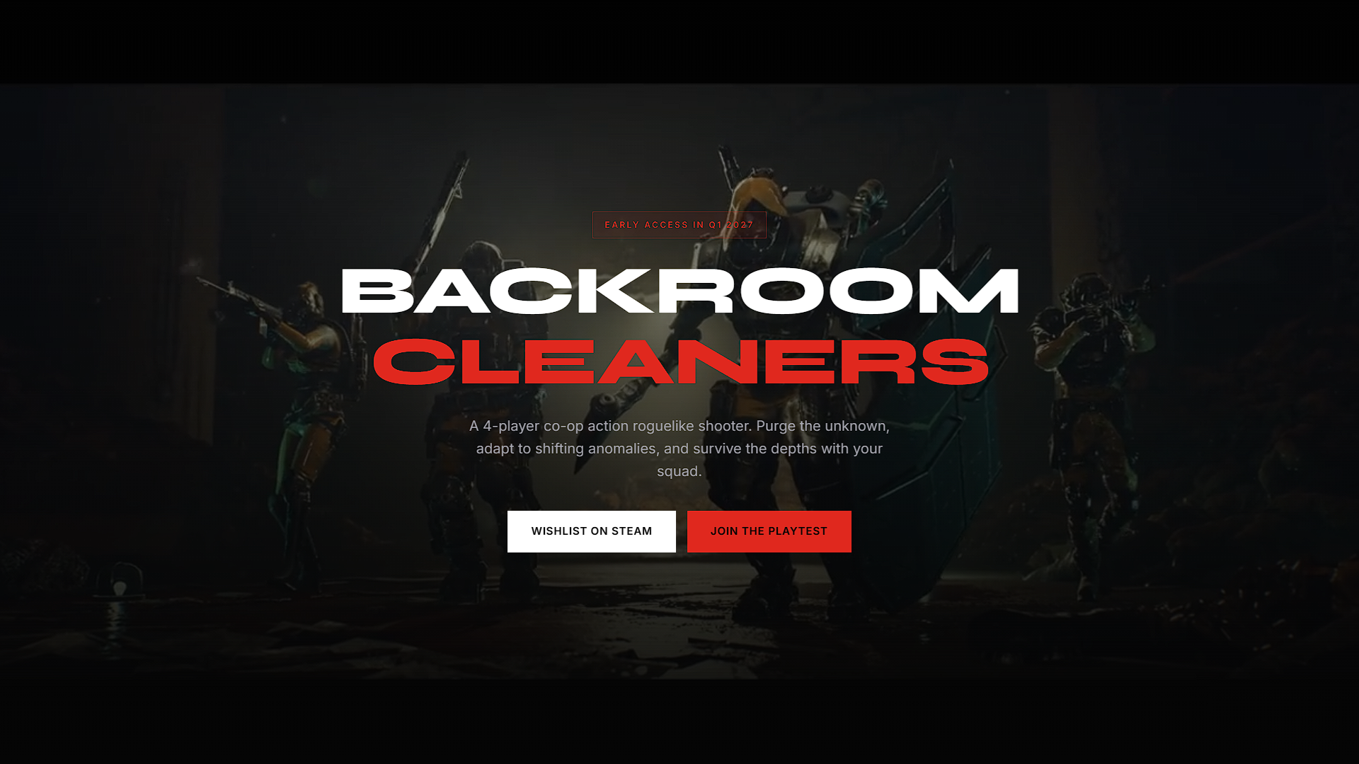 Backroom Cleaners Official Site - Designed by Null